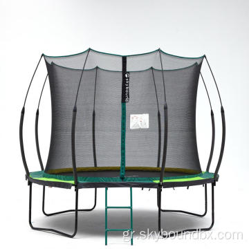 Trampoline 10ft Springless με πράσινο μαξιλάρι ελατηρίου